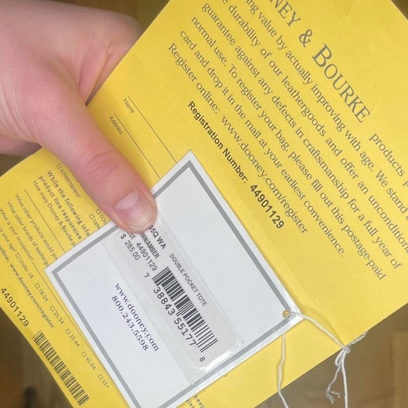 Dooney and bourke tote - Picture 3 of 3